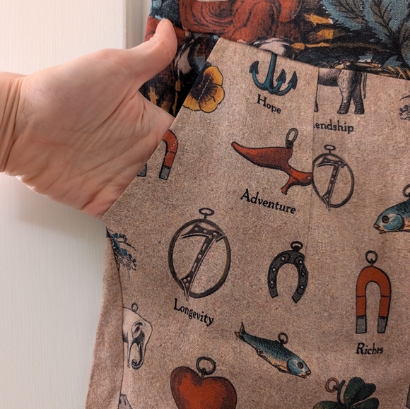 Market Of Stars Linen Lounge Crop Pants - Picture 8 of 11